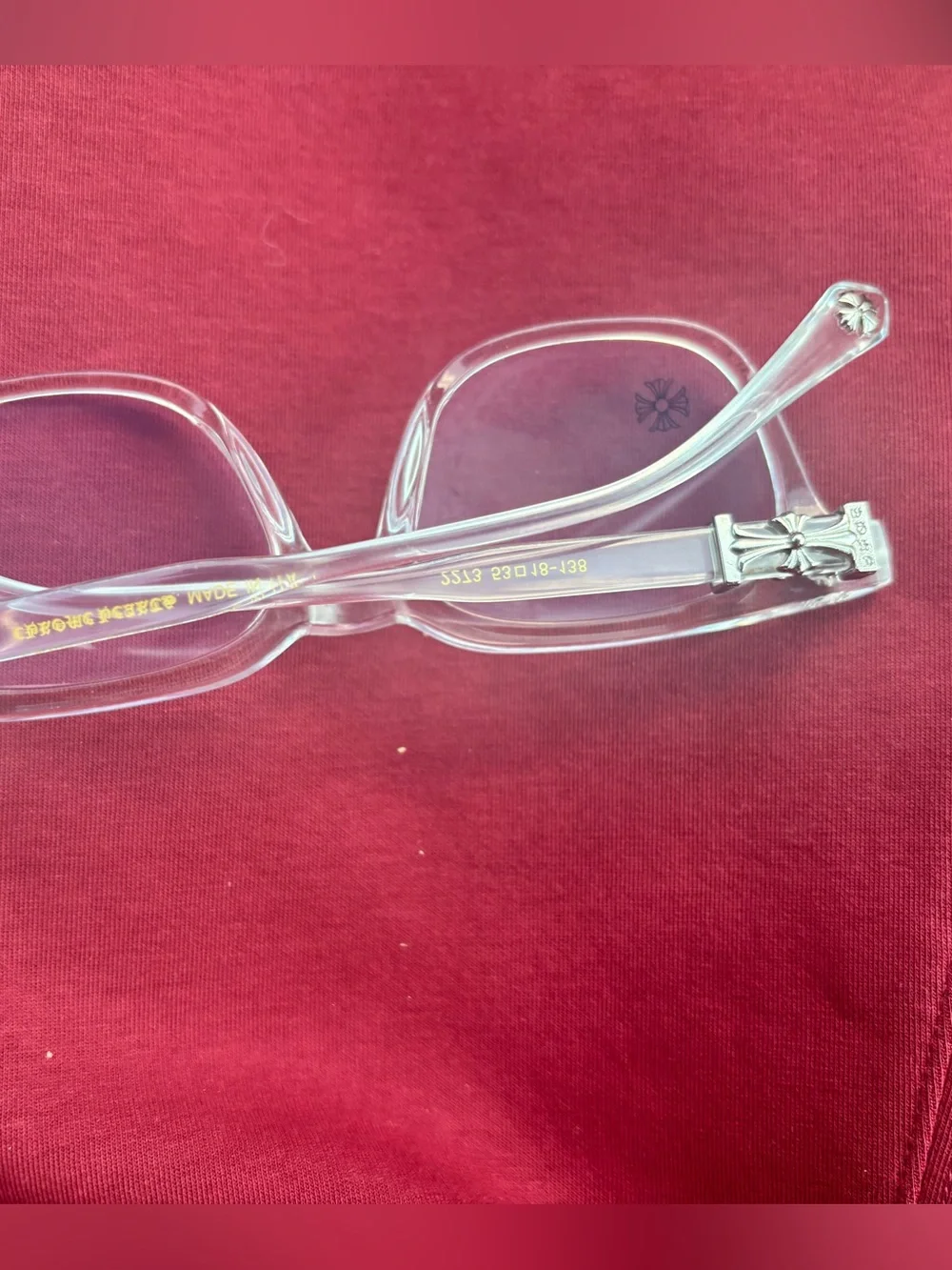 Chrome hearts Clear Eyeglasses - Transparent
